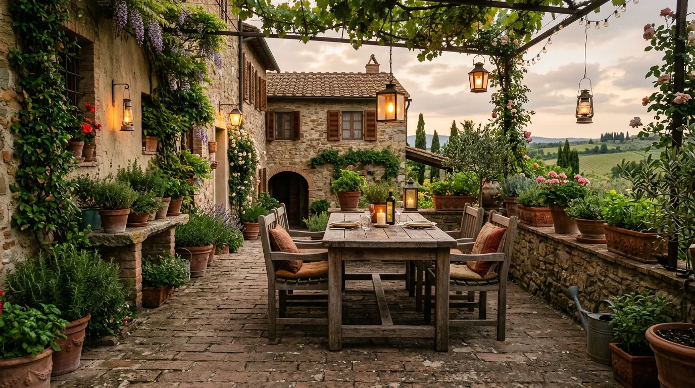 Courtyard Dining Nook